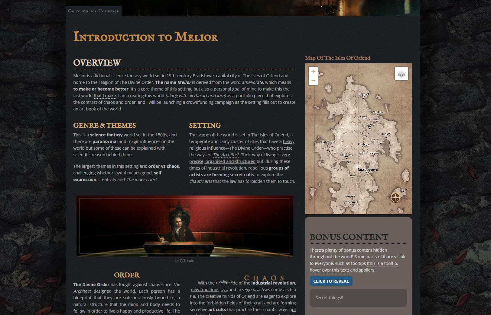 Introduction to Melior by TJ Trewin